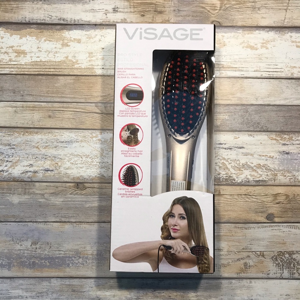 Visage Pro Style Hair Straightening Brush